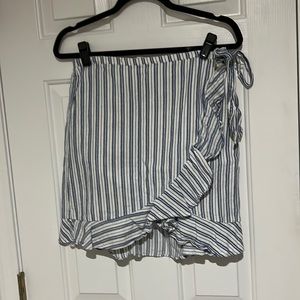 J Crew mock wrap skirt